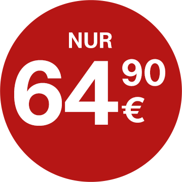 Nur 64,90 Euro