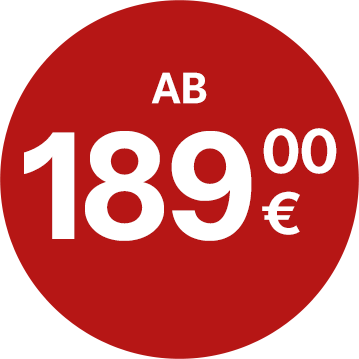 Ab 189,00 Euro